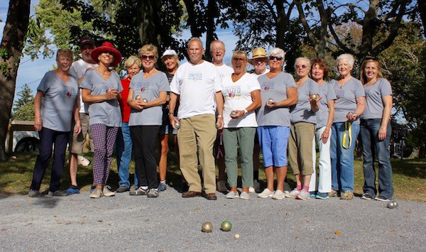 New Suffolk United Pétanque poses for the East End Beacon
