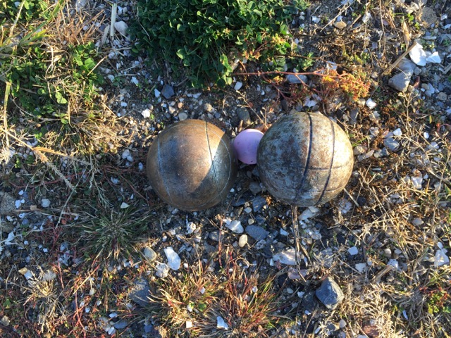 Petanque ball photo